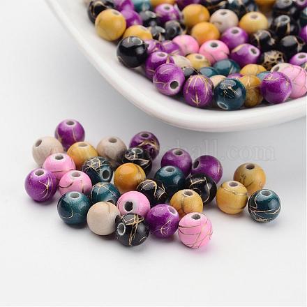 Drawbench Acrylic Beads DACR-PAB274Y-M-1