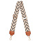 PH PandHall 2 Inch Wide Bag Strap, Adjustable Crossbody Strap, Brown Replacement Shoulder Belt Canvas Bag Tote Shoulder Belt for DIY Purse Crossbody Bag Handbag Making Replacement, 34.4~52.8 Inch