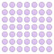 Silicone Beads, Round, Lilac, 14.5mm, Hole: 2.5mm