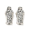 Religion Alloy Beads, Saint, Antique Silver, 13x6x4mm, Hole: 1.5mm, about 1176pcs/1000g