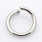 Tarnish Resistant 304 Stainless Steel Open Jump Rings, Stainless Steel Color, 20 Gauge, 5x0.8mm, Inner Diameter: 3.4mm