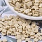 MIYUKI TILA Beads, Japanese Seed Beads, 2-Hole, (TL493) Opaque Pear, 5x5x1.9mm, Hole: 0.8mm, about 118pcs/bottle, 10g/bottle