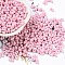 Opaque Acrylic Beads, Peanut, Pearl Pink, 6.5x4x3mm, Hole: 1.4mm, about 197pcs/10g