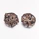 Antique Bronze Iron Wire Beads X-IFIN-D003-AB-2