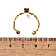 Componenti per anello polsino aperto in acciaio inossidabile 304&nbsp;LS-STAS-M057-01A-G-3
