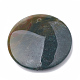 天然石インディアン瑪瑙ペンダント  フラットラウンド  50x7.5~8mm  穴：1.5mm G-S330-29B-2