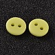 2-дырочные плоские круглые смолы швейные кнопки для дизайна костюма BUTT-E119-36L-15-2