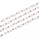 Chaînes de perles de verre faites à la main de 3.28 pied X-CHC-F008-A23-P-1