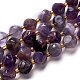 Natural Amethyst Beads Strand G-M367-28A-1