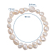 Natural Pearl Stretch Bracelets BJEW-JB04735-01-5