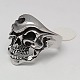 Cool Halloween Jewelry Skull Rings for Men RJEW-F006-080-2