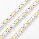 304 Stainless Steel Mariner Link Chains Necklaces NJEW-F240-16GP-2