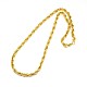 Mode 304 Edelstahl Seil-Kette Halsketten STAS-A028-N056G-1