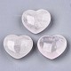 Натуральный розовый кварц сердце любовь камень G-N0326-56I-1