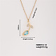 Colliers avec pendentif en laiton&nbsp;IJ8797-5-1
