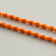 Glass Beads Strands GLAA-Q042-07-1