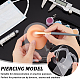 Soft Silicone Eye Flexible Model Body Part Displays with Acrylic Stands ODIS-WH0002-24-3