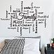 Translucent PVC Self Adhesive Wall Stickers STIC-WH0015-011-3