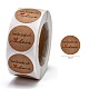 Etiquetas autoadhesivas de etiquetas de regalo de papel kraft DIY-G013-A01-3