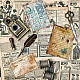 GLOBLELAND Vintage Label Background Clear Stamps Postcard Stamp Silicone Clear Stamp Seals for Cards Making DIY Scrapbooking Photo Journal Album Decoration DIY-WH0371-0013-3