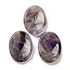 Natural Amethyst Oval Worry Stone G-R487-01F-1