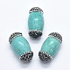 Perles de turquoise naturelle RB-K056-16-02-3