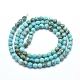 Natural Howlite Beads Strands X-G-D0012-01A-2