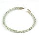Braided PU Leather Cord Bracelet Making AJEW-JB00020-16-1