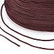 ナイロン糸コード  ココナッツブラウン  0.8ミリメートル、約300ヤード/ロール NWIR-WH0005-02-3