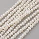 Fili di perle di perle d'acqua dolce coltivate naturali PEAR-G007-36-1