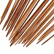 DIY編み物キット  ソフト巻尺付き  ステンレス製のはさみ  absプラスチックケーブルステッチ編み針  竹シングル尖った編み針  ペルー  110x24x10mm DIY-GF0001-20-3