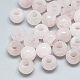Naturale perle di quarzo rosa G-T092-14mm-18-1