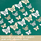 SUPERFINDINGS 60Pcs 3 Styles Brass Butterfly Charms Pendants Filigree Butterfly Charms 2 Colors 3D Hollow Butterfly Beads Dangle Charms for DIY Bracelet Necklace Jewelry Making KK-FH0002-97-3