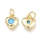 Charms in ottone ZIRC-L076-056G-2