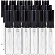 Benecreat 30 pz 5 ml mini flacone spray nebulizzante in vetro trasparente da viaggio flaconi spray atomizzatore vuoti con coperchio pompa nero per profumo MRMJ-BC0002-12B-1