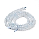 Natürliche Aquamarin Perlen Stränge G-J400-E18-01-3