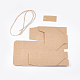 Caja de regalo de papel kraft CON-WH0022-04-6