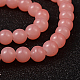 Imitation Jade Glass Beads Strands X-DGLA-S076-8mm-07-4