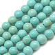 Chapelets de perles en turquoise naturelle G-Q954-22-8mm-1