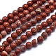 Chapelets de perles en jaspe de brecciated naturel G-F678-43-1