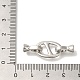 Латунь раз по сравнению с застежками KK-K389-023P-3