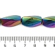 Chapelets de perles en hématite synthétique électrolytique sans magnétiques G-P518-01E-4