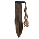 Lange gerade Pferdeschwanz Haarverlängerung magische Paste OHAR-E010-01B-3