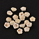 Perline di conchiglie naturali di shiva fiore BSHE-M015-02-1