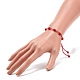 Armband aus geflochtenem Knotenschnur aus Nylon BJEW-JB08369-01-3