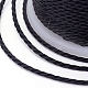 Круглый вощеный полиэфирный шнур YC-G006-01-1.0mm-01-2