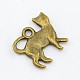Tibetan Silver Antique Bronze Tone Especial Cat Charms Pendantss X-MLF9882Y-NF-2
