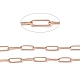 Revestimiento iónico (ip) 304 cadenas de clips de acero inoxidable CHS-O010-01RG-4
