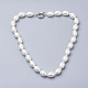 Collane di perle sintetiche a conchiglia di perle NJEW-Q310-20A-1