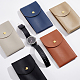 NBEADS 5 Pcs 5 Colors Watch Pouch Leather ABAG-NB0002-03-4